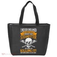 Steamfitter Grumpy Old Pipefitter Tradesman Plumber Pipe Tote Bag thumb 0