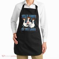 Silly Goose On The Loose Retro Groovy Silly Goose Club Apron thumb 2