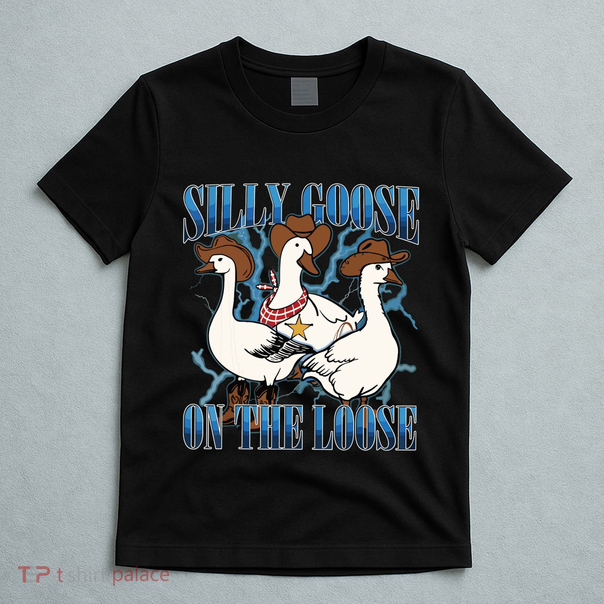 Silly Goose On The Loose Retro Groovy Silly Goose Club T-Shirt