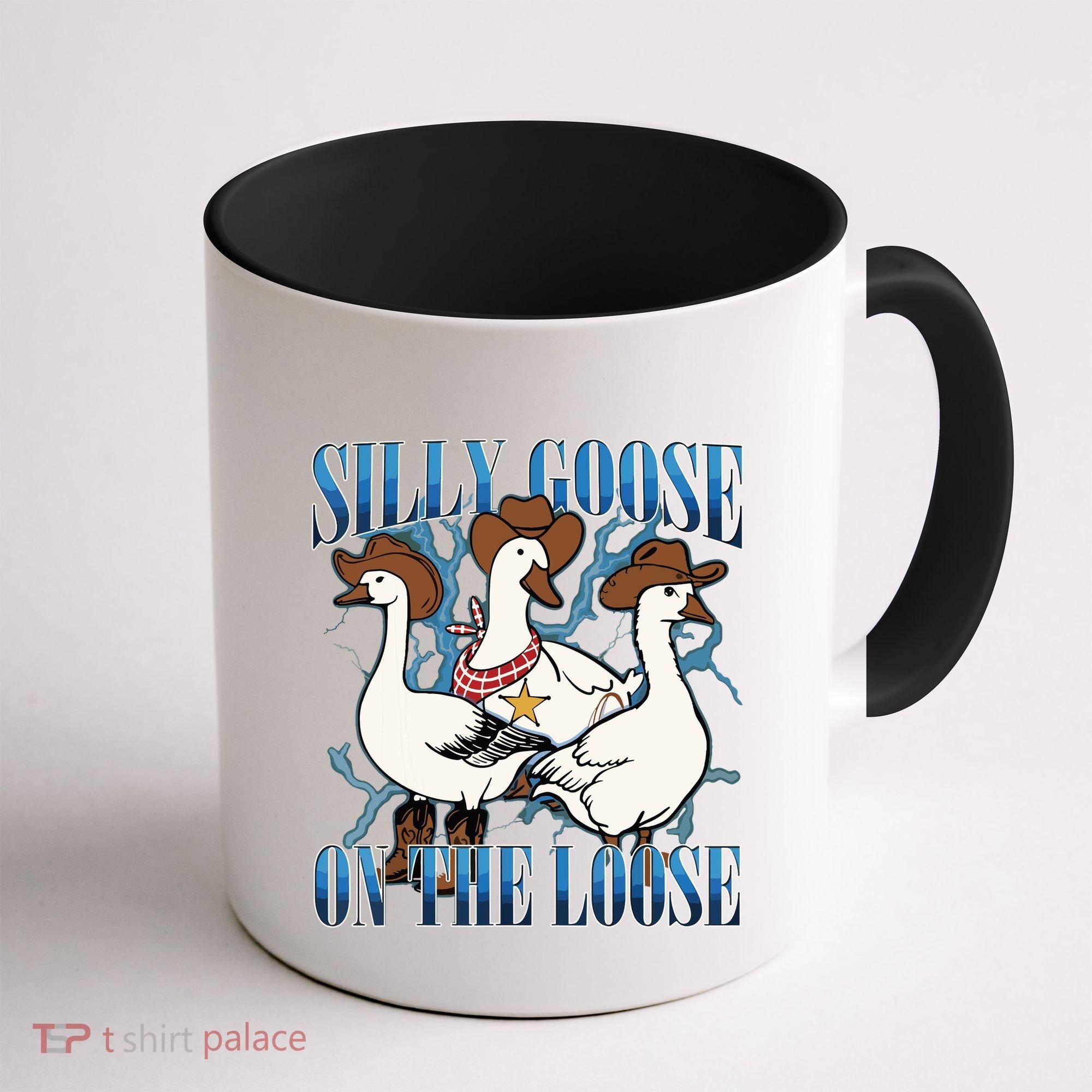 Silly Goose On The Loose Retro Groovy Silly Goose Club Coffee Mug