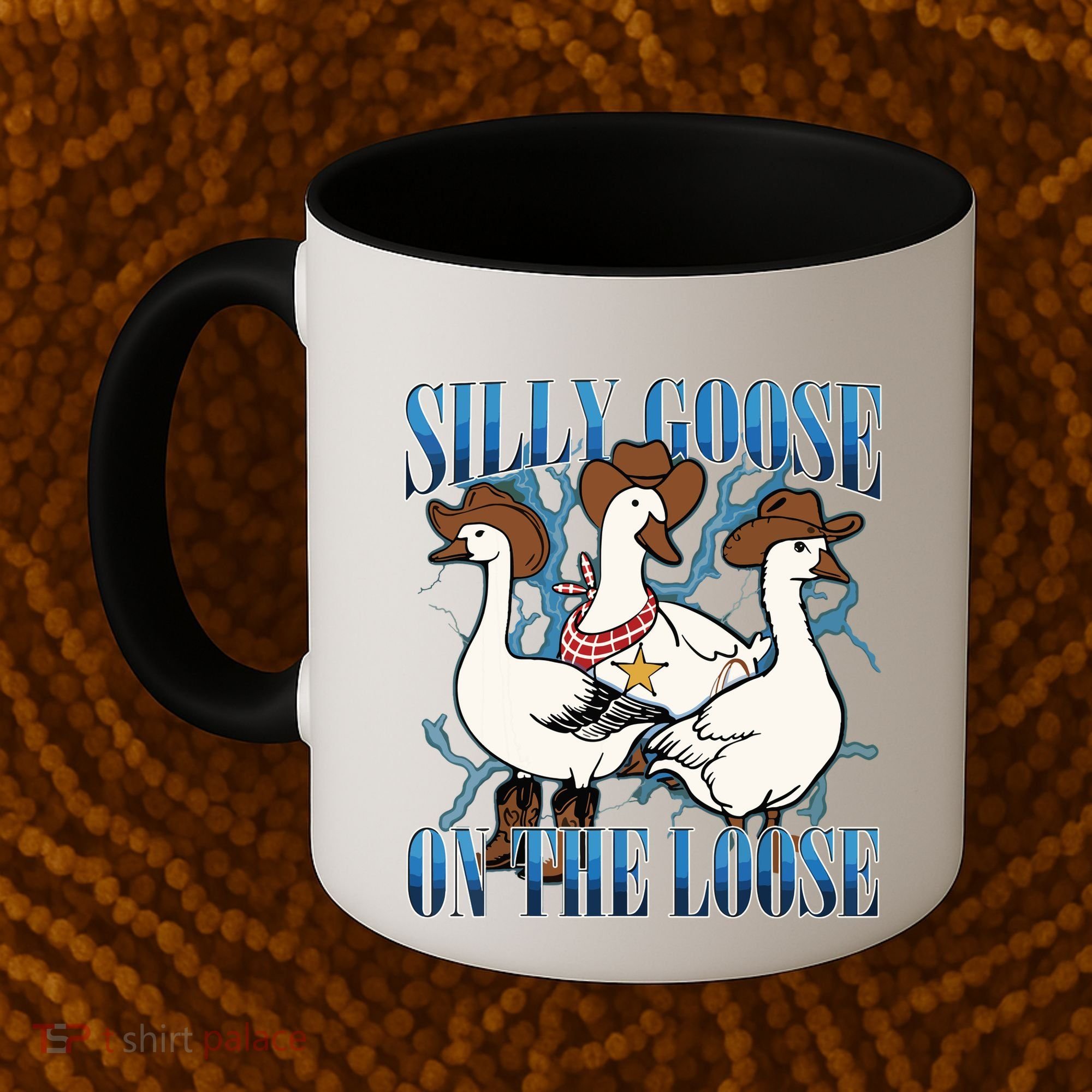 Silly Goose On The Loose Retro Groovy Silly Goose Club Coffee Mug