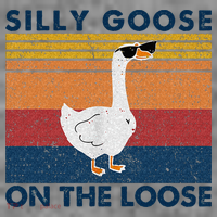 Silly Goose On The Loose Funny Saying Goose Funny Toddler Hoodie thumb 2