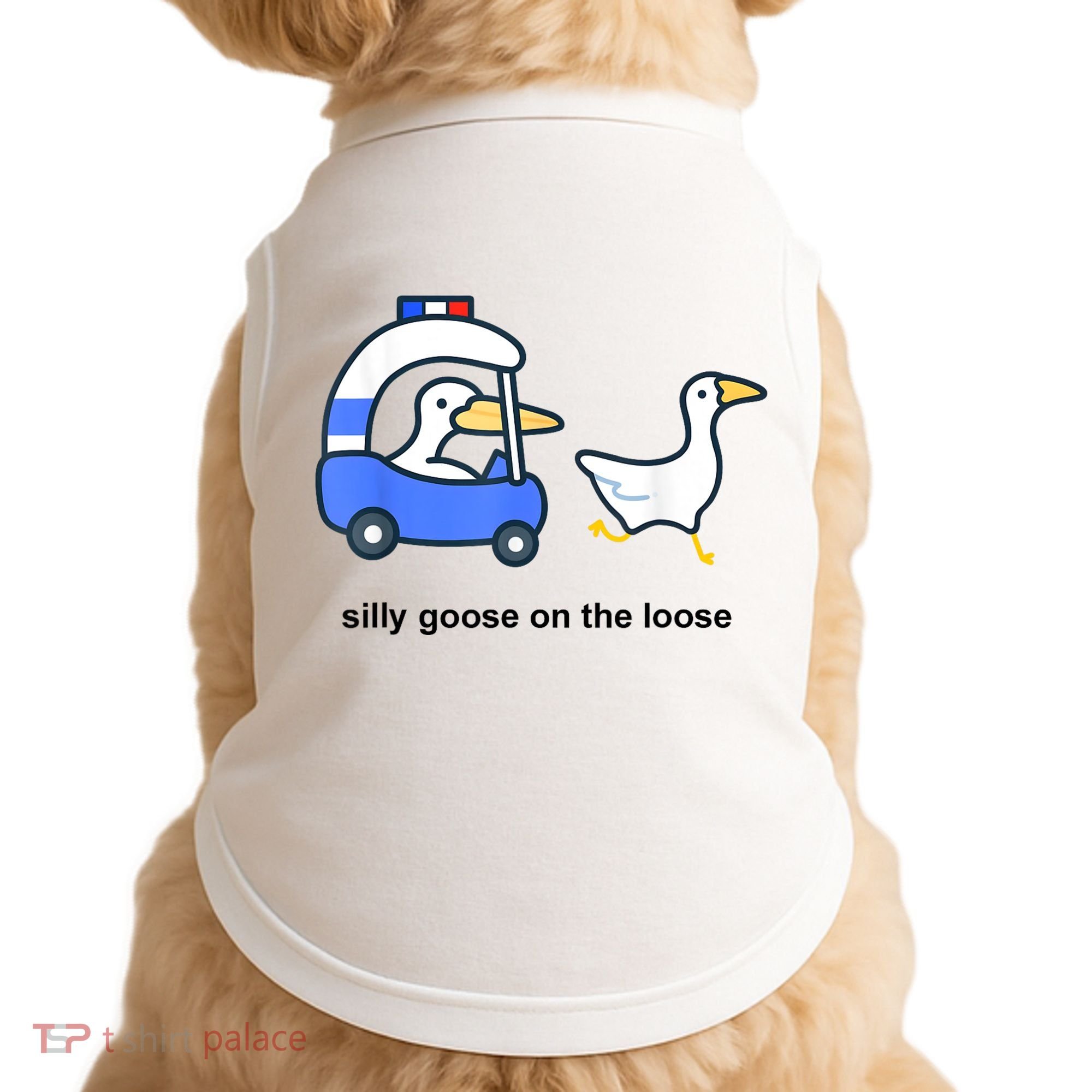 Silly Goose On The Loose Police Car And Duck Doggie Tank