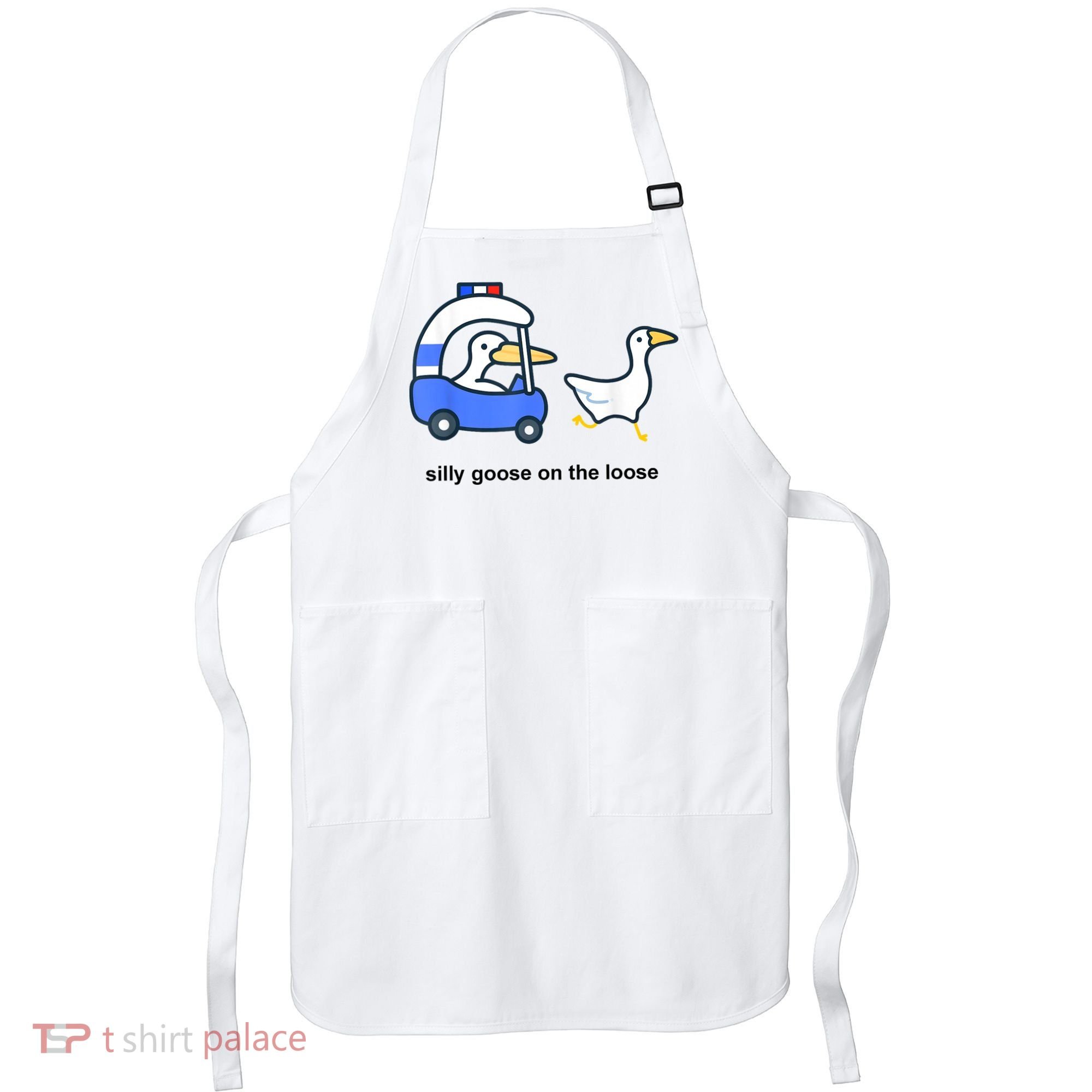 Silly Goose On The Loose Police Car And Duck Apron