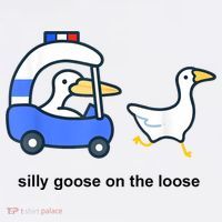Silly Goose On The Loose Police Car And Duck T-Shirt thumb 7
