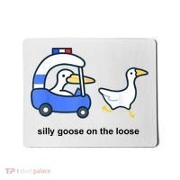 Silly Goose On The Loose Police Car And Duck Mousepad thumb 0