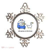 Silly Goose On The Loose Police Car And Duck Ornament thumb 0