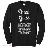 Short God Only Lets Things Grow Until They're Perfect Sweatshirt thumb 0