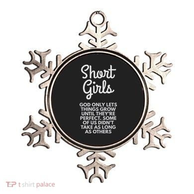 Short God Only Lets Things Grow Until They're Perfect Ornament