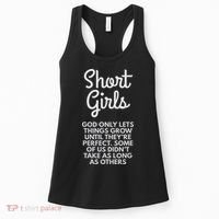 Short God Only Lets Things Grow Until They're Perfect Women's Tank Top thumb 0