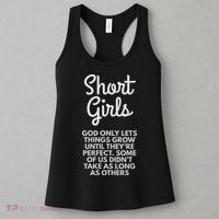Short God Only Lets Things Grow Until They're Perfect Women's Tank Top thumb 3