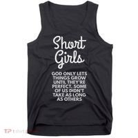 Short God Only Lets Things Grow Until They're Perfect Tank Top thumb 0