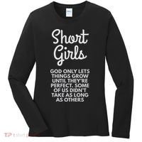 Short God Only Lets Things Grow Until They're Perfect Women's Long Sleeve Shirt thumb 0