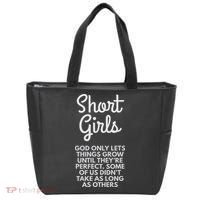 Short God Only Lets Things Grow Until They're Perfect Tote Bag thumb 0