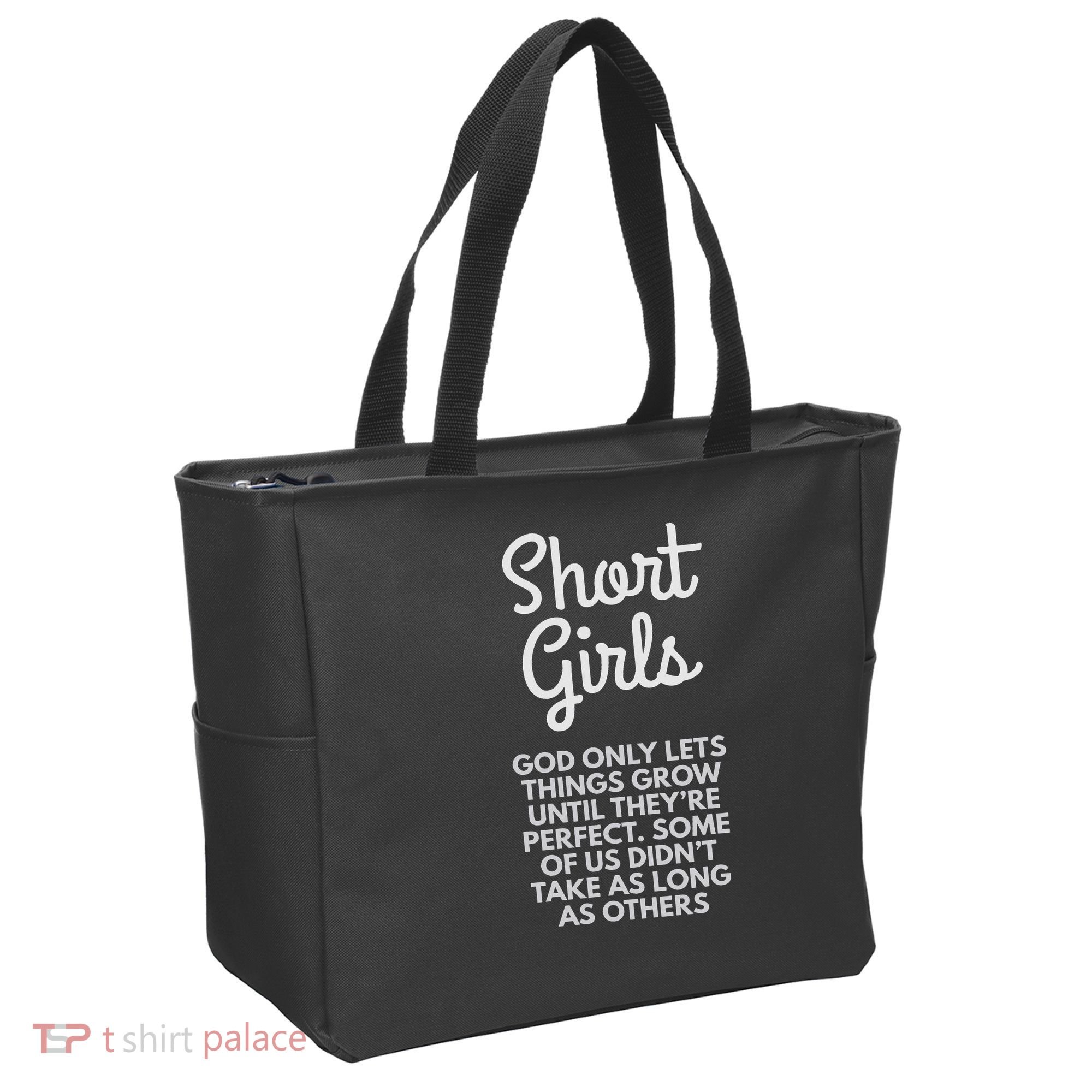Short God Only Lets Things Grow Until They're Perfect Tote Bag