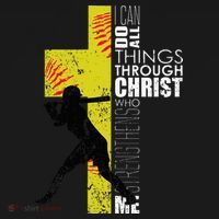 Softball Gifts Players N Christian Religious Women's Hoodie thumb 2