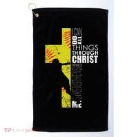 Softball Gifts Players N Christian Religious Golf Towel thumb 0