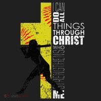 Softball Gifts Players N Christian Religious Golf Towel thumb 3