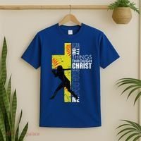 Softball Gifts Players N Christian Religious T-Shirt thumb 2