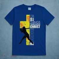 Softball Gifts Players N Christian Religious T-Shirt thumb 5