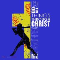 Softball Gifts Players N Christian Religious T-Shirt thumb 7