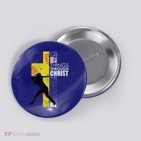 Softball Gifts Players N Christian Religious Button thumb 0