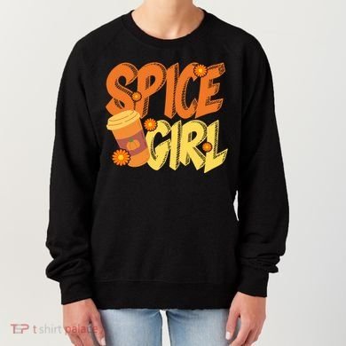 Spice Girl Pumpkin Coffee Lover Fall Women's Sweatshirt