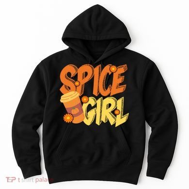 Spice Girl Pumpkin Coffee Lover Fall Hoodie