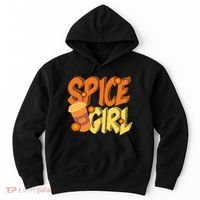 Spice Girl Pumpkin Coffee Lover Fall Hoodie thumb 0