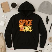 Spice Girl Pumpkin Coffee Lover Fall Hoodie thumb 3