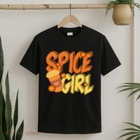Spice Girl Pumpkin Coffee Lover Fall T-Shirt thumb 2