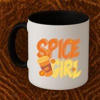 Spice Girl Pumpkin Coffee Lover Fall Coffee Mug thumb 2