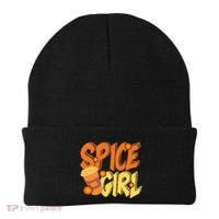 Spice Girl Pumpkin Coffee Lover Fall Beanie thumb 0