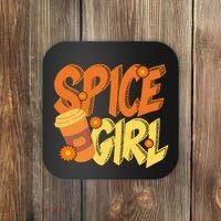 Spice Girl Pumpkin Coffee Lover Fall Coaster thumb 0