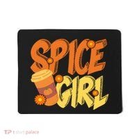 Spice Girl Pumpkin Coffee Lover Fall Mousepad thumb 0