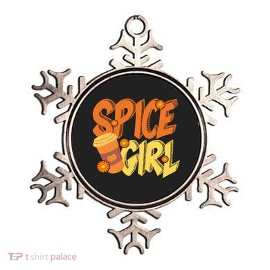 Spice Girl Pumpkin Coffee Lover Fall Ornament