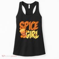 Spice Girl Pumpkin Coffee Lover Fall Women's Tank Top thumb 0