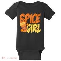 Spice Girl Pumpkin Coffee Lover Fall Baby Bodysuit thumb 0