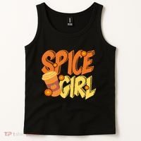 Spice Girl Pumpkin Coffee Lover Fall Tank Top thumb 2