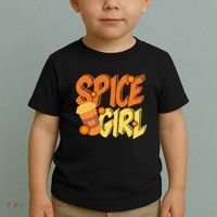 Spice Girl Pumpkin Coffee Lover Fall Toddler T-Shirt thumb 2