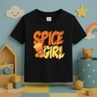 Spice Girl Pumpkin Coffee Lover Fall Toddler T-Shirt thumb 3
