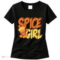 Spice Girl Pumpkin Coffee Lover Fall Women's T-Shirt thumb 0
