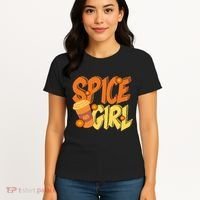 Spice Girl Pumpkin Coffee Lover Fall Women's T-Shirt thumb 4