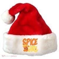 Spice Girl Pumpkin Coffee Lover Fall Santa Hat thumb 0
