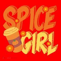 Spice Girl Pumpkin Coffee Lover Fall Santa Hat thumb 1