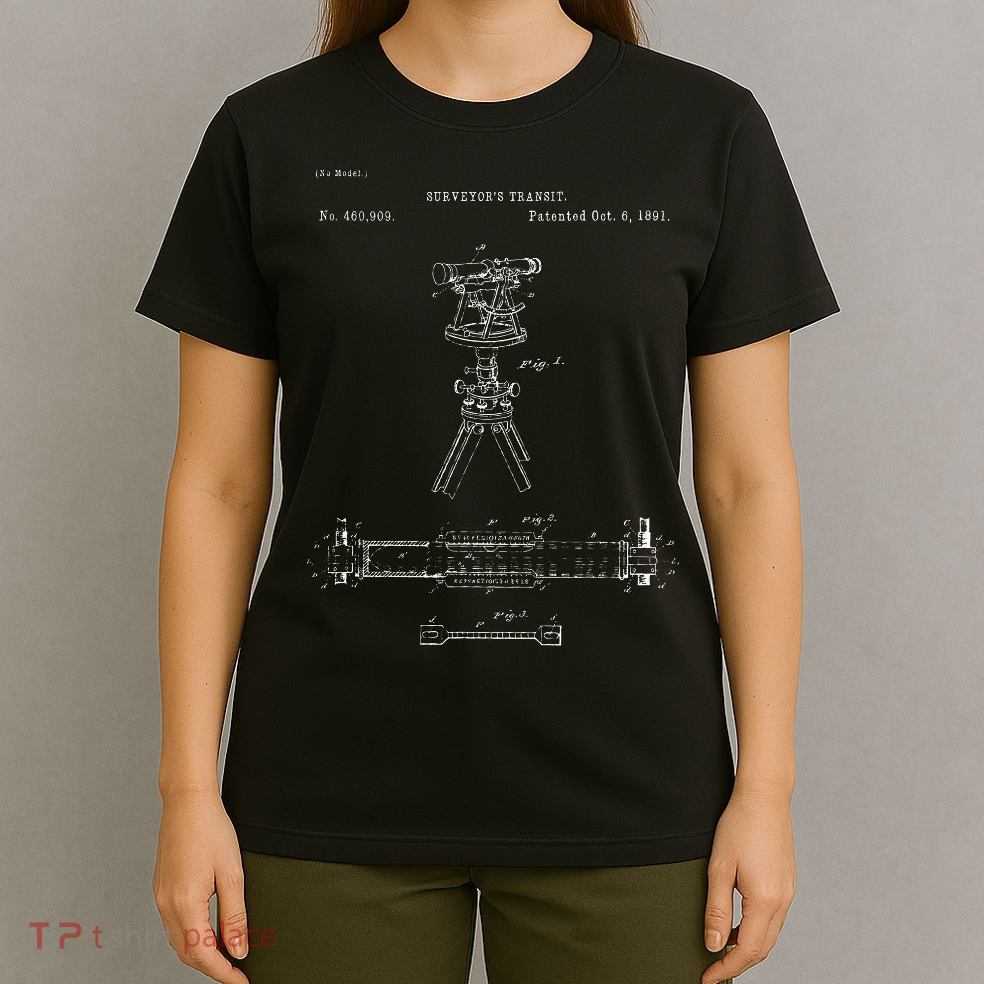 Surveying Gift Property Land Surveyor Tool T-Shirt