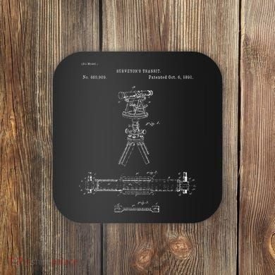Surveying Gift Property Land Surveyor Tool Coaster