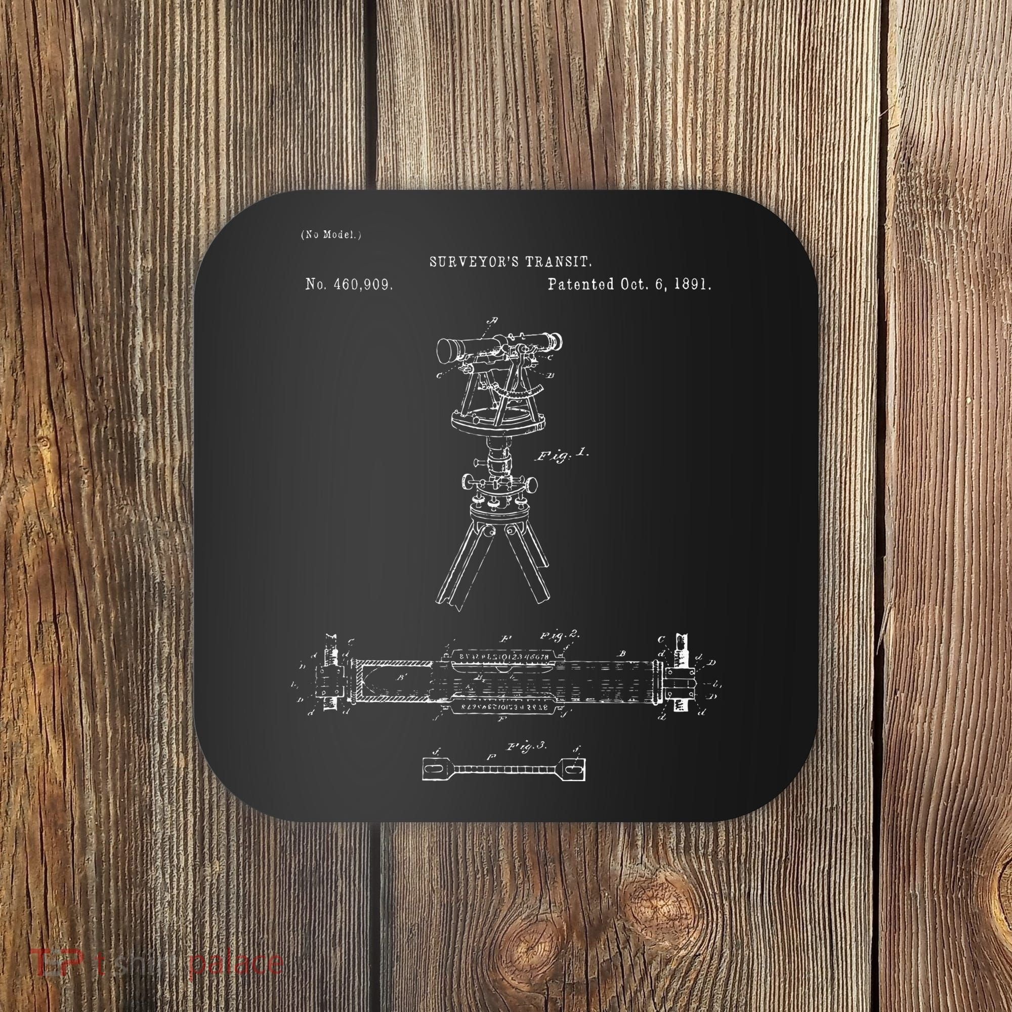Surveying Gift Property Land Surveyor Tool Coaster