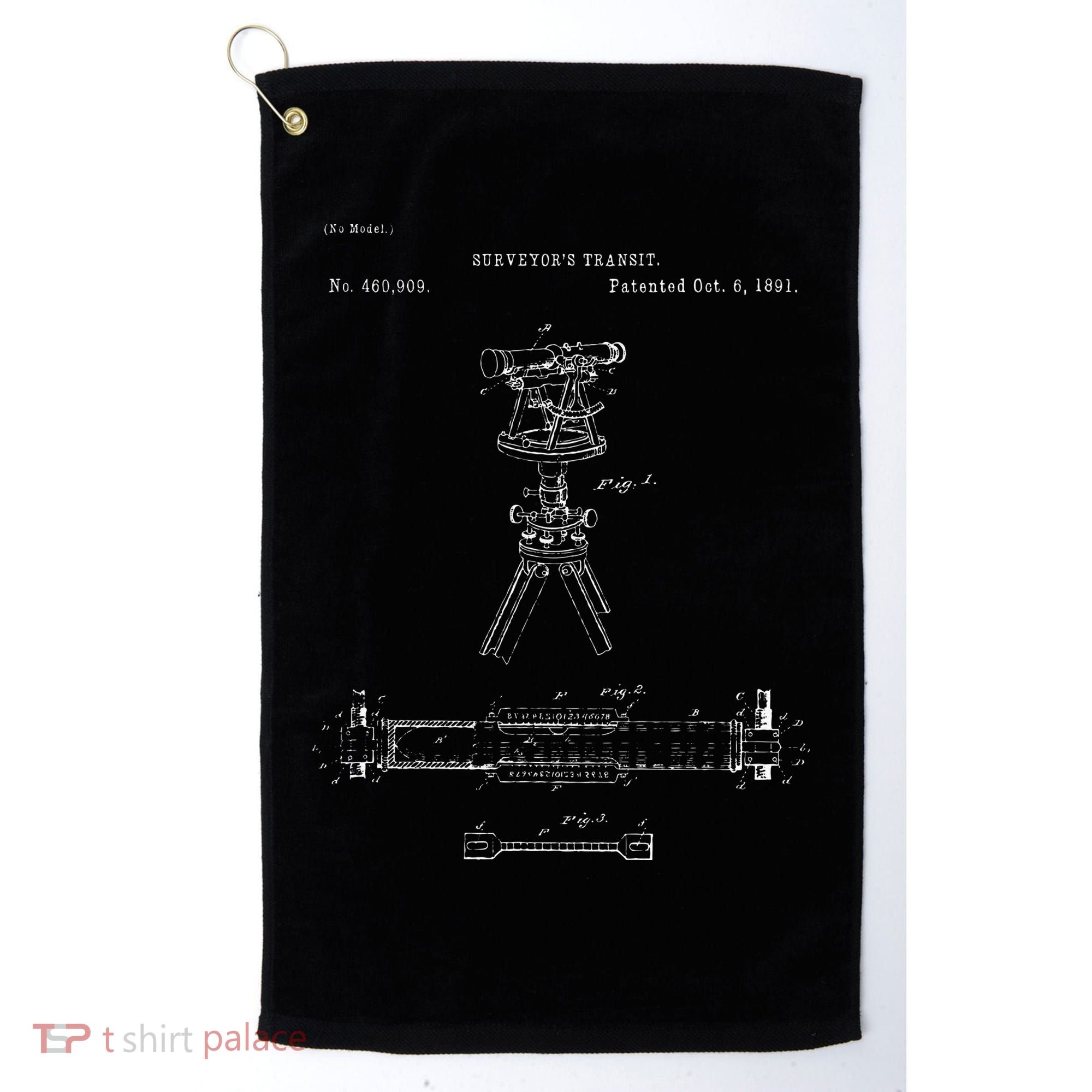 Surveying Gift Property Land Surveyor Tool Golf Towel