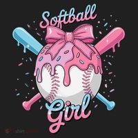 Softball Girl Player Vibes Coquette Bow Softball Mama Hat thumb 2
